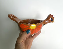 Load image into Gallery viewer, Adorable Gallinita / Chicken Salsa Terracota Bowl