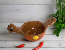 Load image into Gallery viewer, Adorable Gallinita / Chicken Salsa Terracota Bowl