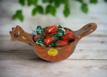 Load image into Gallery viewer, Adorable Gallinita / Chicken Salsa Terracota Bowl