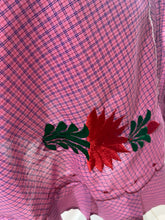 Load image into Gallery viewer, Artisanal Embroidered Apron - Pink - (L, XL)