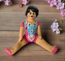 Load image into Gallery viewer, Mexican Cartoneria Lupita Doll - Pink