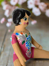 Load image into Gallery viewer, Mexican Cartoneria Lupita Doll - Pink