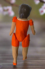 Load image into Gallery viewer, Mexican Cartoneria Lupita Doll - Orange