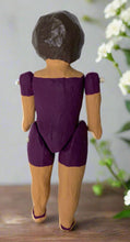 Load image into Gallery viewer, Mexican Cartoneria Lupita Doll - Plum