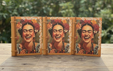 Load image into Gallery viewer, Handmade Artisan Blank Notebook Frida kahlo Boho Look