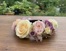 Load image into Gallery viewer, Rose Headband/Hand-Made Rose Crown/Floral Headband