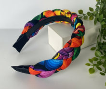 Load image into Gallery viewer, Hand-Made / Mexican Tehuana Fabric Braided Headband