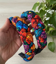 Load image into Gallery viewer, Hand-Made / Mexican Tehuana Fabric Braided Headband