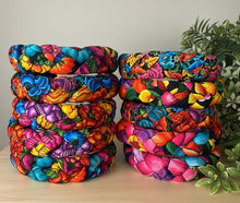 Load image into Gallery viewer, Hand-Made / Mexican Tehuana Fabric Braided Headband
