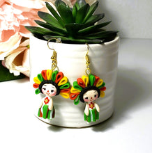 Load image into Gallery viewer, Beautiful Lele Doll Earrings