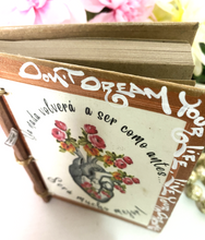Load image into Gallery viewer, Beautiful Handmade Artisan Blank Notebook "Corazon"
