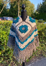 Load image into Gallery viewer, Hand-Made Mexican Artisan Gaban/Mañanita