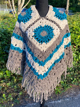 Load image into Gallery viewer, Hand-Made Mexican Artisan Gaban/Mañanita