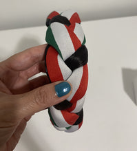 Load image into Gallery viewer, Tricolor Mexican Braided Head Band