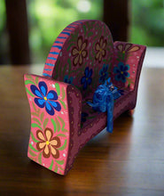 Load image into Gallery viewer, Beautiful Hand-Made Authentic Mexican Alebrije - Cat on Sofa -Pink
