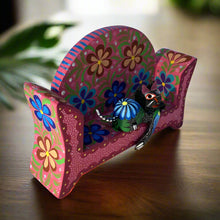 Load image into Gallery viewer, Beautiful Hand-Made Authentic Mexican Alebrije - Cat on Sofa - Pink 2