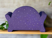 Load image into Gallery viewer, Beautiful Hand-Made Authentic Mexican Alebrije - Cat on Sofa - Purple