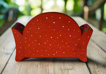 Load image into Gallery viewer, Beautiful Hand-Made Authentic Mexican Alebrije - Cat on Sofa - Red/Orange
