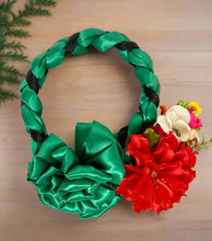 Load image into Gallery viewer, Set of Braided Headband/Floral Attachment / Trenza Istmeña Con Guia