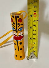 Load image into Gallery viewer, Hand-Painted / Jaguar Mexican Mezcal Reeds / Mezcalero de Carrizo