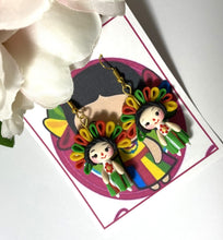 Load image into Gallery viewer, Beautiful Lele Doll Earrings
