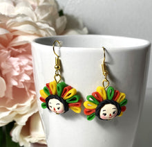Load image into Gallery viewer, Beautiful Lele Doll Earrings