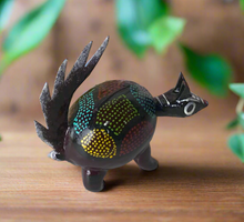 Load image into Gallery viewer, Cute Skunk Mini Alebrije With Bobble Head