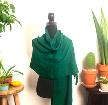 Load image into Gallery viewer, Mexican Rebozo/Shawl - Green
