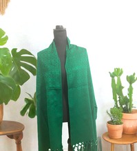 Load image into Gallery viewer, Mexican Rebozo/Shawl - Green