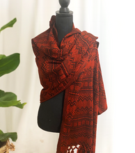 Load image into Gallery viewer, Mexican Rebozo/Shawl - Red