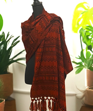 Load image into Gallery viewer, Mexican Rebozo/Shawl - Red