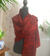 Load image into Gallery viewer, Mexican Rebozo/Shawl - Red