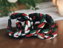 Load image into Gallery viewer, Tricolor Mexican Braided Head Band