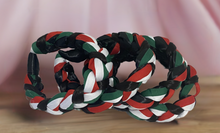 Load image into Gallery viewer, Tricolor Mexican Braided Head Band