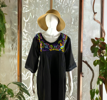 Load image into Gallery viewer, Beautiful Mexican Paloma Dress - Hand-embroidered - M/L