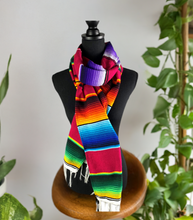 Load image into Gallery viewer, Bautiful Mexican Saltillo Serape Scarf