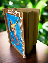 Load image into Gallery viewer, Beautiful Handmade Artisan Blank Notebook Mexican Loteria "La Sirena" Design
