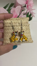 Load and play video in Gallery viewer, Leopard /Tiger Alebrije Earrings
