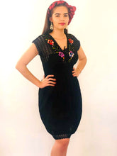 Load image into Gallery viewer, Mexican Coqueta Dress - Floral Embroidery