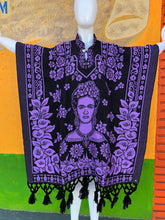 Load image into Gallery viewer, Frida Kahlo Mexican Poncho