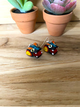 Load image into Gallery viewer, Hand-Made Alebrije "Jaguar" Earrings