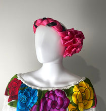 Load image into Gallery viewer, Braided Head Band With Bow/Trenza Tehuana con Moño