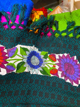Load image into Gallery viewer, Floral Embroidered Mexican Rebozo/Shawl