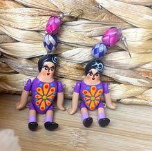 Load image into Gallery viewer, Lupita Earrings - Hand-Made Mexican Cartoneria