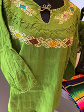 Load image into Gallery viewer, Embroidered Blouse (3/4 Sleeve) - Medium/One Size