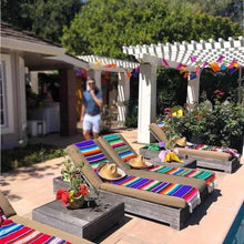 Load image into Gallery viewer, Authentic Mexican Saltillo Sarape Blanket