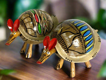 Load image into Gallery viewer, Beautiful Bobble Head Armadillo Alebrije
