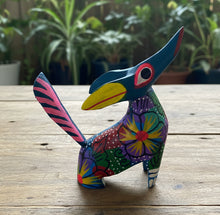 Load image into Gallery viewer, Beautiful Hand-Made Wolf Mini Alebrije Figurine
