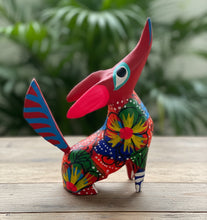 Load image into Gallery viewer, Beautiful Hand-Made Wolf Mini Alebrije Figurine
