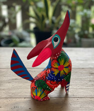 Load image into Gallery viewer, Beautiful Hand-Made Wolf Mini Alebrije Figurine
